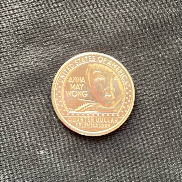 “Crying Anna” Quarter 2022 Anna May Wong major strike error - Picture 5 of 7